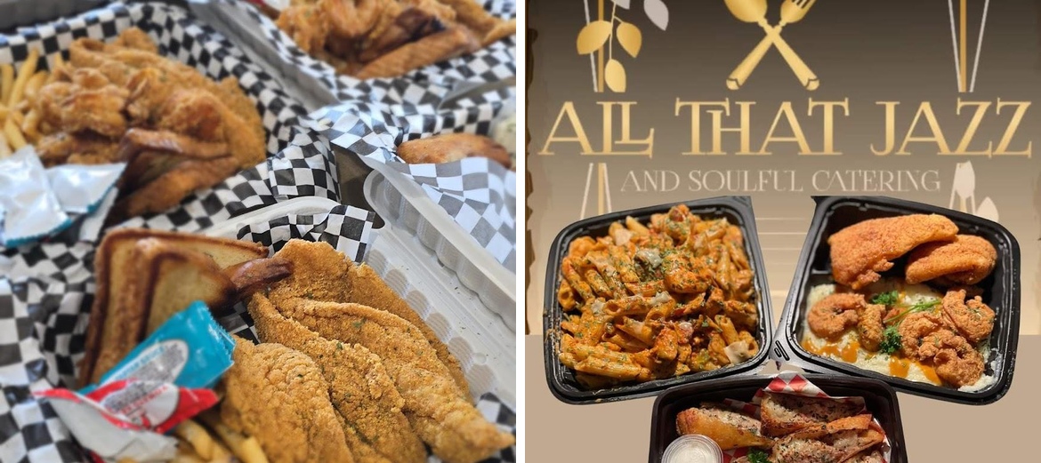 All That Jazz and Soulful Catering and Kitchen Menu